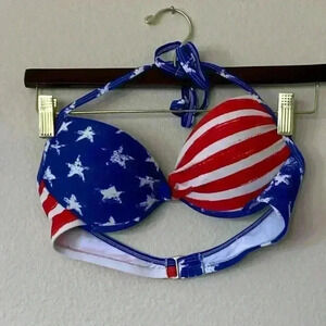 USA Bikini Top Padded and Lined— push-up M
